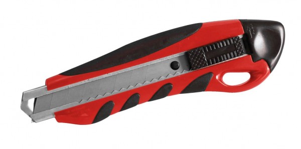 TECTOOL cutter, professionnel, 18mm avec guide en métal, 18065