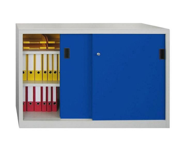 PAVOY Armoire à portes coulissantes avec portes en métal massif, hauteur 1000 mm, 30300-150-501