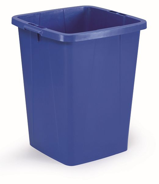 DURABLE DURABIN 90, bleu, poubelle, paquet de 6, 1800474040