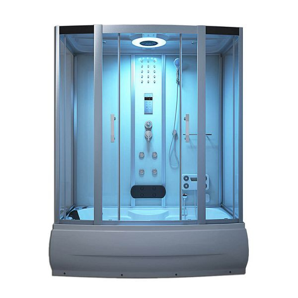 HOME DELUXE douche à vapeur DIAMOND - blanc, 1069