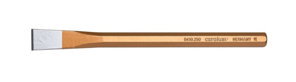 Burin pointu rouge GEDORE 8 pans, longueur 250 mm, tige Ø 16 mm, 3300803