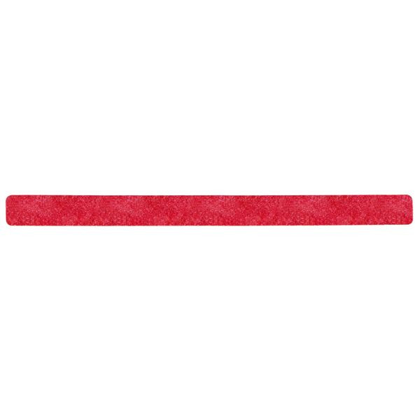 m2 revêtement antidérapant universel bandes simples rouges 50x650mm, UE: 10 pièces, M1RV100503