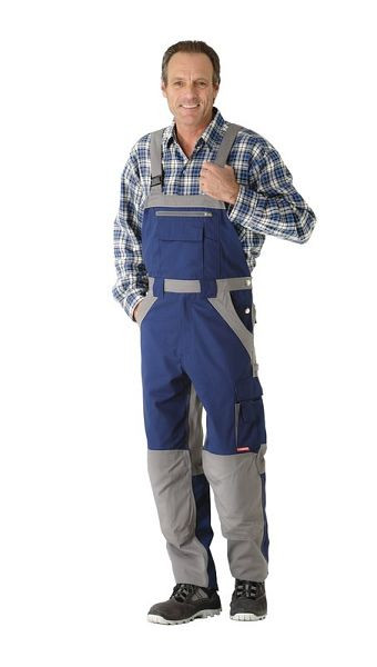Salopette Planam Plaline, marine/zinc, taille 48, 2522048