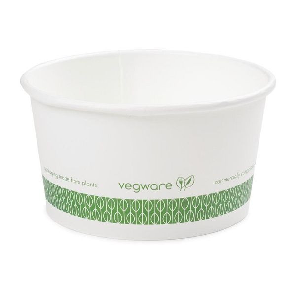Potage végétalien compostable et gobelets universels 35cl, UE : 500 pièces, GF046