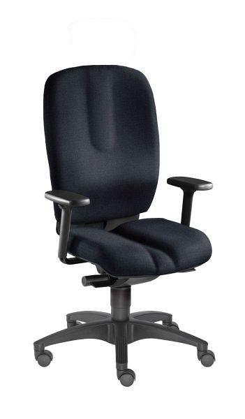 SITWELL MISTER Office, noir, chaise de bureau sans accoudoirs, SY-88.100-M-90-109-00-44-10