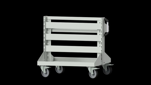 Chariot de base pour établis ANKE, modèle 107, 800 x 720 x 750 mm (AM 764), RAL 7035, 962.009