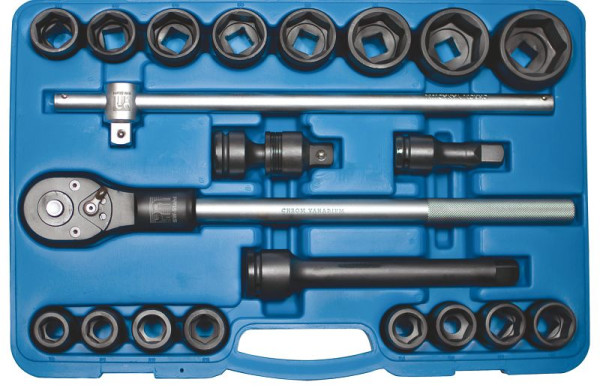 Jeu de douilles SW-Stahl IMPACT, 3/4", 21 pièces, 07605L