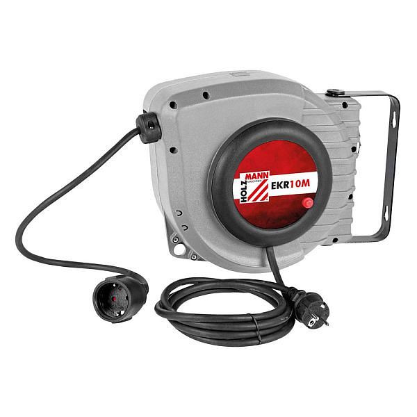 Enrouleur de câble électrique Holzmann 10m, EKR10M_230V