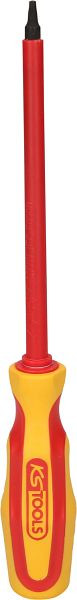 KS Tools Tournevis à douille carrée ERGOTORQUE VDE No.1, 255mm, 117.0592