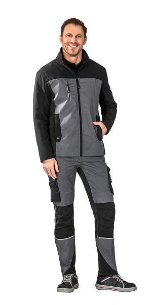 Veste hybride homme Planam Norit, ardoise/noir, taille 106, 6501106
