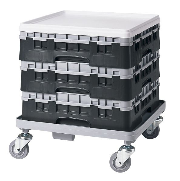 Panier de base Cambro 1/1 avec 1 extension Camrack® Base Full Black, paquet de 4, BR414110