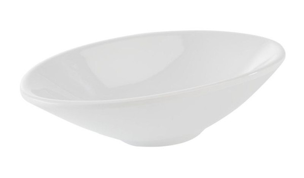 Bol APS -MINI-, 13,5 x 7,5 cm, hauteur : 3 cm, mélamine, blanc, 0,07 litre, lot de 20, 84446
