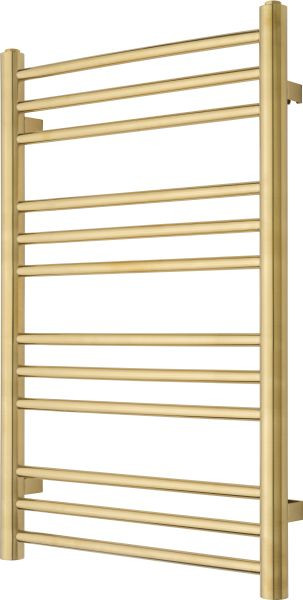 Radiateur sèche-serviettes TVS PLUS 12-500, or brossé, 785 x 500 mm, PLUS12-500BG