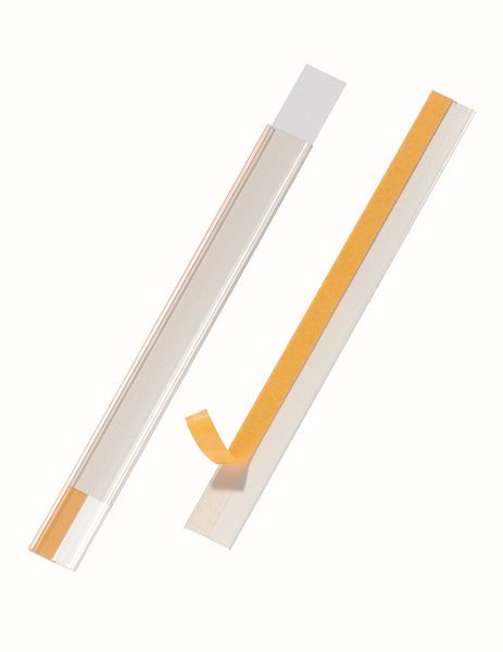 Rail de scanner autocollant DURABLE SCANFIX® 20, 200 x 20 mm, transparent, paquet de 50, 802319