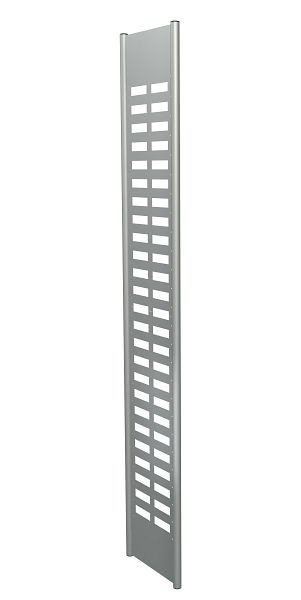 Kerkmann cadre d'extrémité M2, D 400 x H 2600 mm, aluminium argent, 51588214