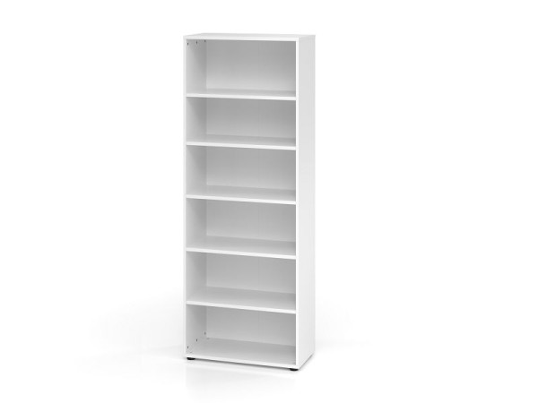 Étagère Hammerbacher 968RE, 6 OH, corps : blanc, 80 x 40 x 215,4 cm (LxPxH), V968RE/W