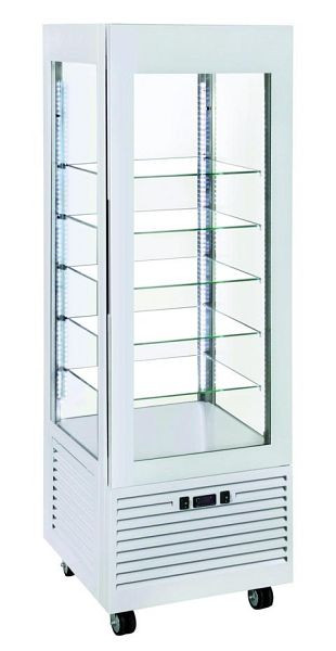 ROLLER GRILL vitrine réfrigérée & surgelée Panorama RDB 600, avec 5 étagères en verre 445x455 mm, RDB600