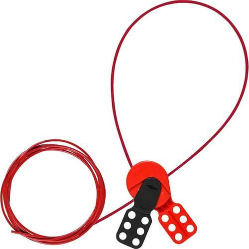 DENIOS SAFELEX Câble antivol universel, câble nylon, longueur 3 m, 311870