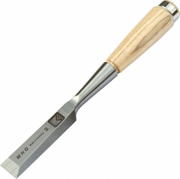 MHG SOCKET CHISEL mit 2 x Rundhefte Esche, mit und ohne Zwinge, Größe: 16, S7001.16