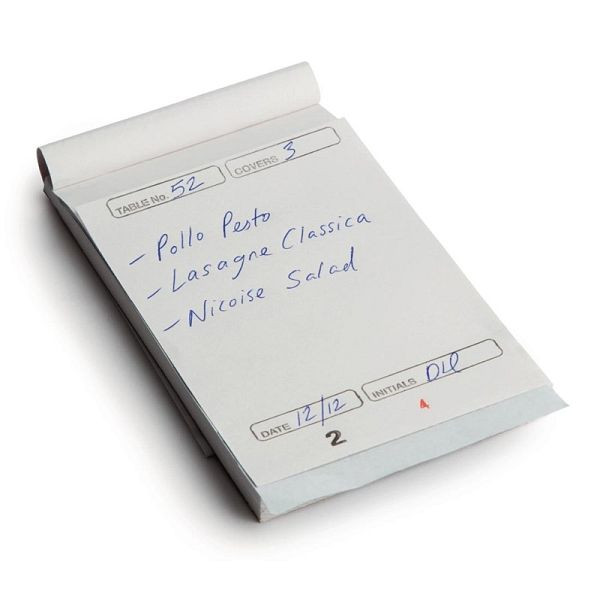 Bloc de commande Olympia avec papier carbone 1 grand exemplaire (50 pièces), E168