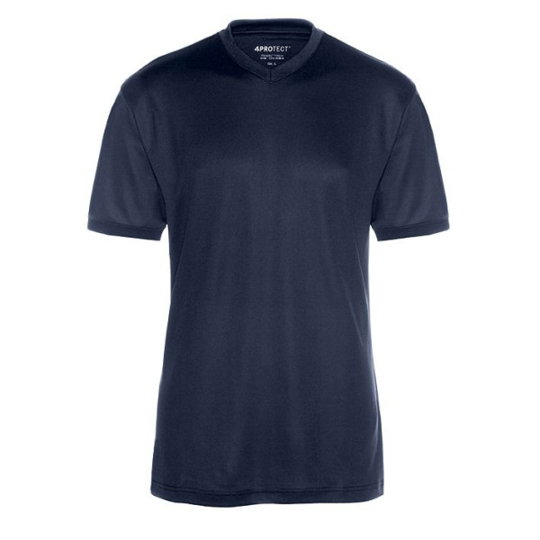 T-shirt de protection UV 4PROTECT COLUMBIA, marine, taille : XS, lot de 10, 3330-XS