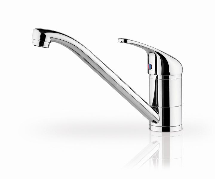 Robinet de cuisine PYRAMIS MODO, mitigeur monocommande haute pression, 095191003