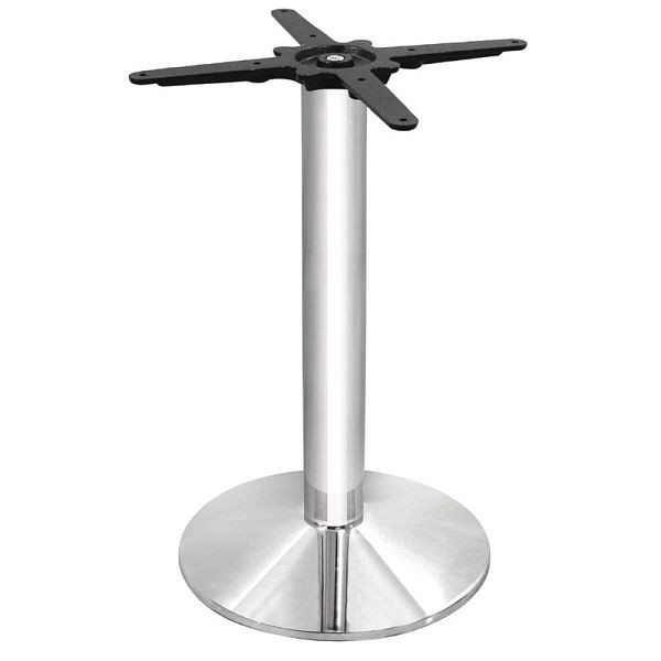 Base de table ronde Bolero chrome 72cm haut, CD214