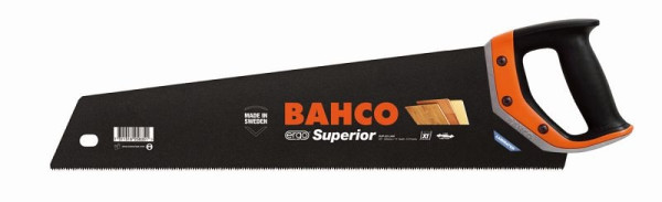 Scie à stratifié Bahco Ergo Superior, 550 mm, pour stratifié + parquet en bois, SUP-20-LAM