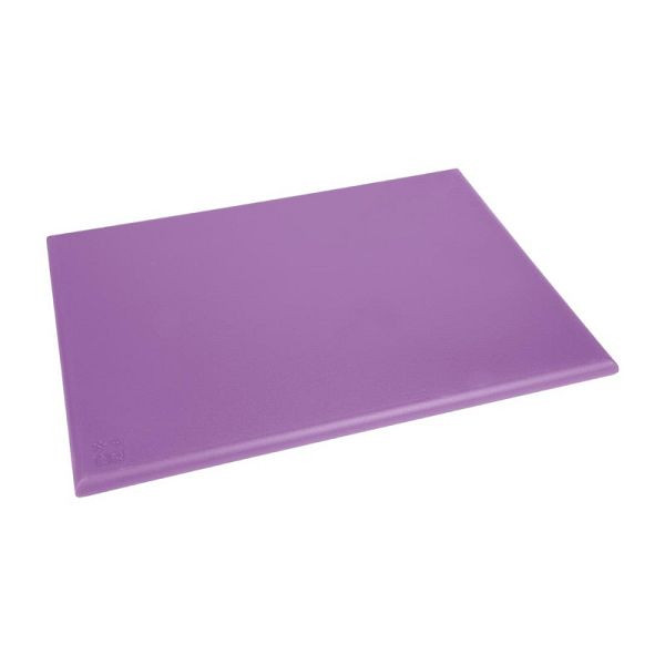 Planche à Découper Haute Densité Hygiplas Violet - 600 x 450 x 25 mm, FX104