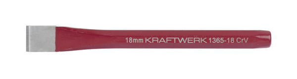 Burin plat Kraftwerk octogonal, 12 mm x 165 mm, émaillé au four, 1365-18