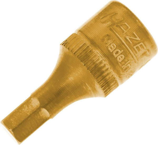 Douille de tournevis Hazet, carré creux 6,3 mm (1/4 pouce), profil de douille hexagonale, 5 mm, 8501-5