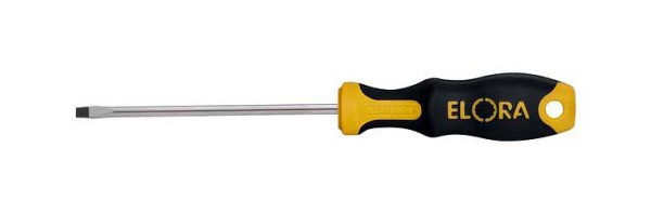 Tournevis ELORA, fente, 545, longueur de la lame: 125 mm, 0545021255500