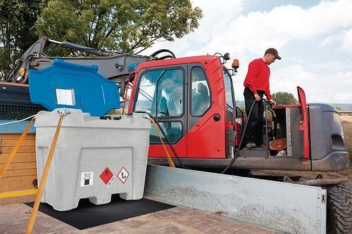 Sangles DENIOS pour station-service diesel mobile PolyMove 450, UE : 4 pièces, 195-352