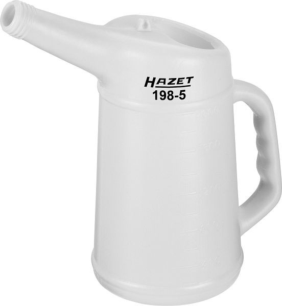 Verre doseur Hazet, pour liquide de frein, matériau : PEHD couleur : blanc/transparent, capacité : 2 l, 198-5