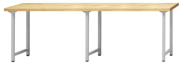 Table de travail ANKE; 2800 x 800 mm; RAL 7035