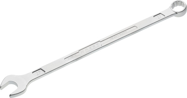 Clé mixte Hazet, extra longue, design fin, profil de traction à double hexagone externe, 27 mm, 600LG-27