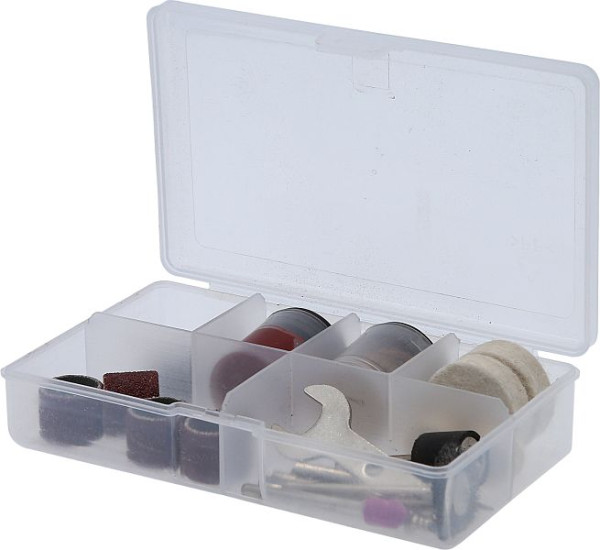 Jeu d'accessoires KS Tools, 50 pièces, adapté à toutes les meuleuses courantes, 515.3992