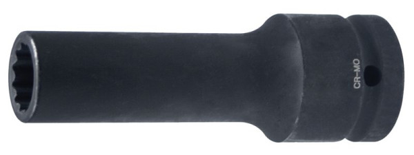Insert de clé à douille SW-Stahl IMPACT, 3/4", douze pans, 17 x 110 mm, pour vis à culasse de camion, 38005L