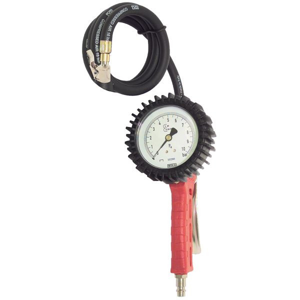 Gonfleur de pneus professionnel ELMAG avec bouchon momentané modèle 60 GE/CEE, 'calibré' - SB, 32110