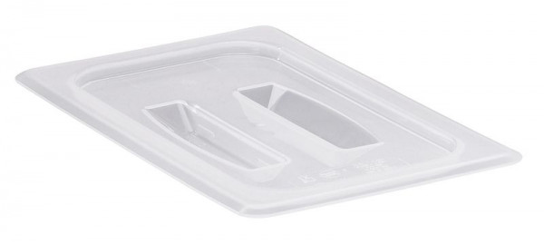 Cambro GN couvercle 1/4 en polypropylène avec poignée transparente, PU: 6 pièces, 40PPCH190