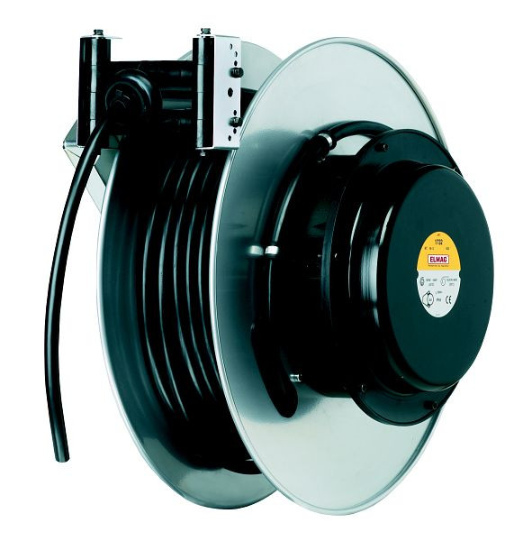 Enrouleur de câble automatique ELMAG ZECA, 1753/RNF, 24+2 mètres, 5x2,5 mm², IP 65 (ligne d'alimentation 2,5 m, sans fiche ni raccord), 44240