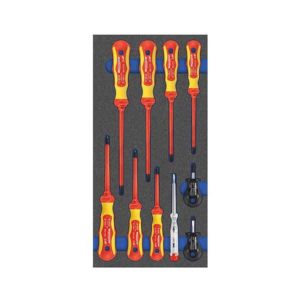 Module d'outils MATADOR : tournevis VDE, 1/3 : 390 x 193 mm, 8164 1616