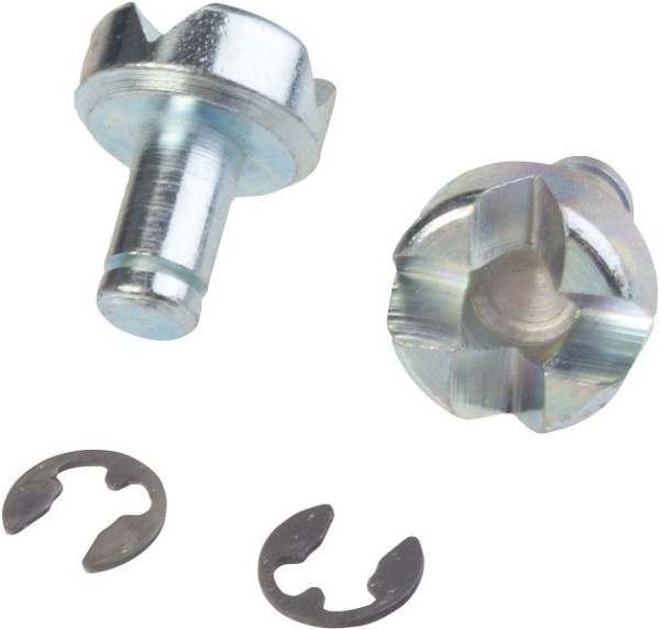 Jeu de pièces de rechange Hazet, 2 boulons de fixation, 2 rondelles de blocage, jeu de pièces de rechange composé de : 2 boulons de fixation, 2 rondelles de blocage pour 798-1, 798-01/4
