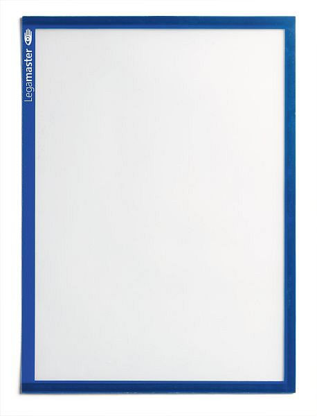 Porte-documents magnétique Legamaster DIN A4 bleu, UE : 5 pièces, 7-635603