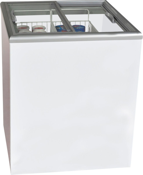 Congélateur commercial Saro avec couvercle coulissant en verre modèle NOVA 22, 481-1025