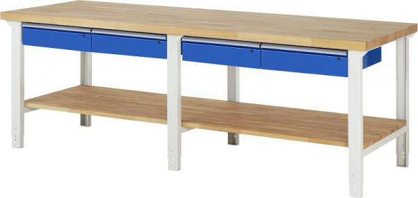 Etabli RAU série 7000 - modèle 7002-7, L2500 x P900 x H790-1140 mm, 03-7002A7-259B4H.11