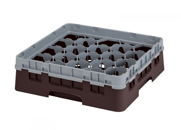 Panier de lavage Cambro 20 compartiments Camrack® 9,2 cm Marron, Unité d’emballage: 5 pièces, 20S318167