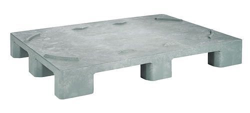 Palette tonneau DENIOS, en PE-RE, 800 x 1200 x 150 mm, 9 pieds, paquet de 5, 312663