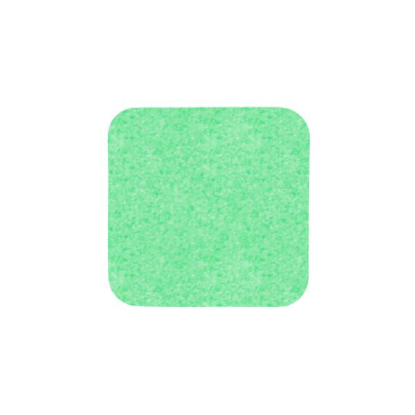 revêtement antidérapant m2, couleur de signal vert, bandes individuelles 140x140mm, UE : 10 pièces, M1CV101401