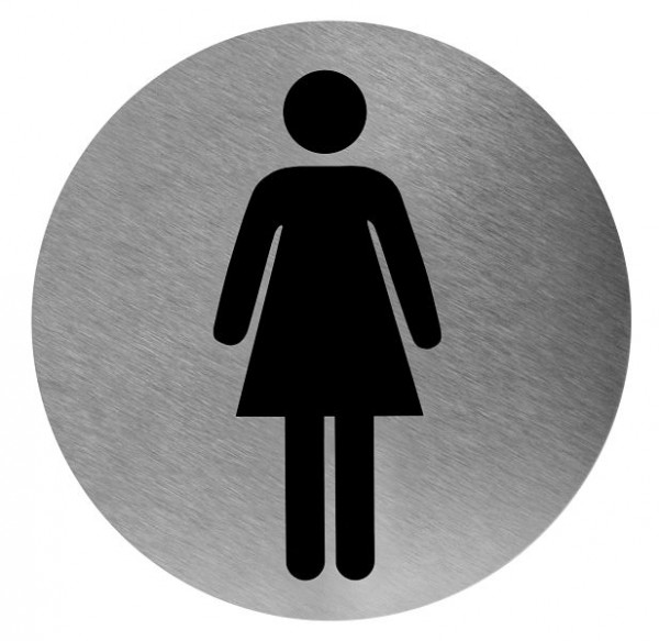 Pictogramme All Care Mediclinics femme inox, 14283